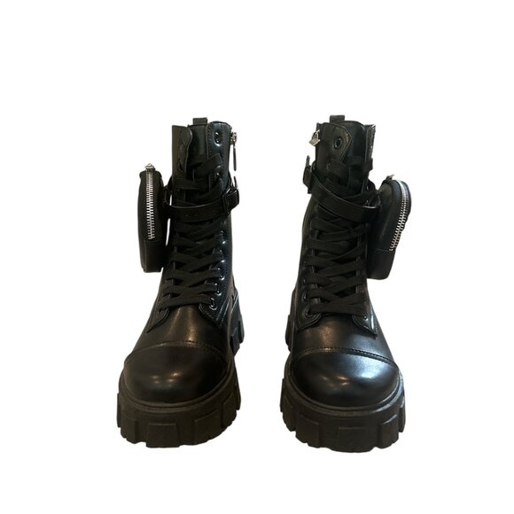 Cape Robbin Combat Boots Black Size 7 - Picture 5 of 5